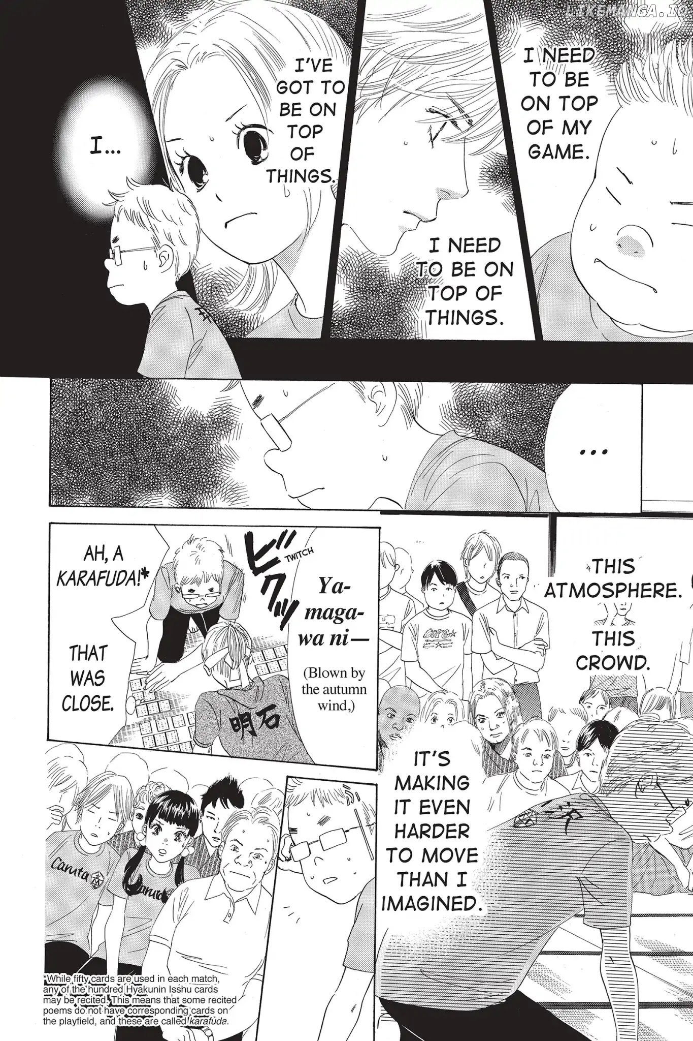 Chihayafuru - Manga Chapter 72 - page 11