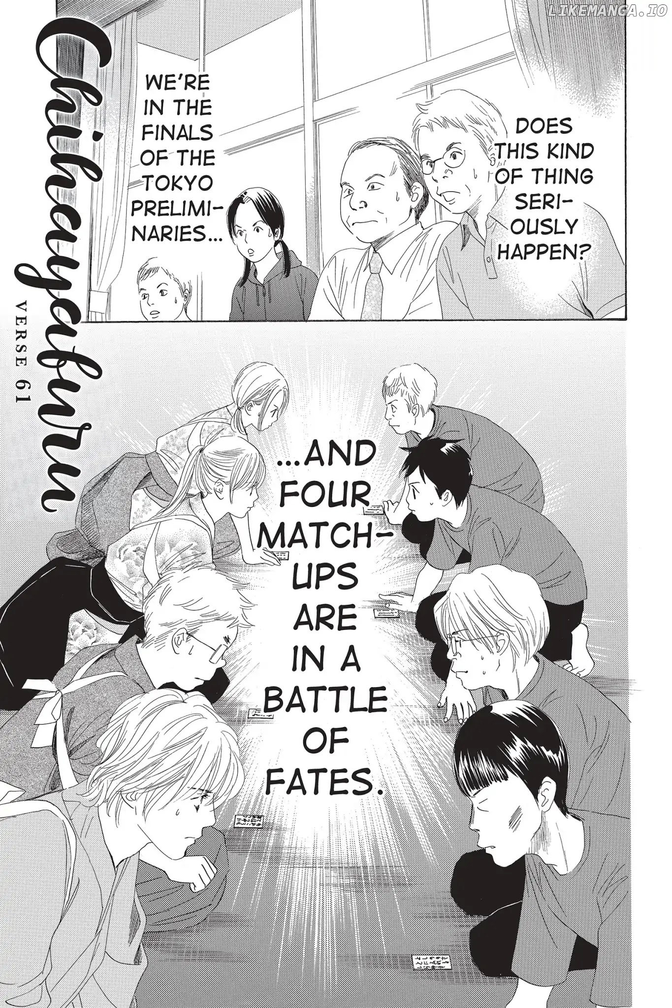 Chihayafuru - Manga chapter 61 - page 1