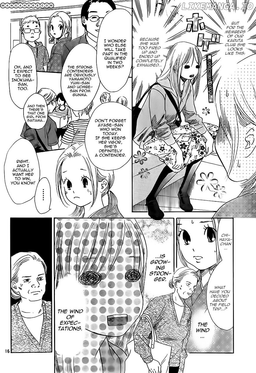 Chihayafuru - Manga chapter 105 - page 16
