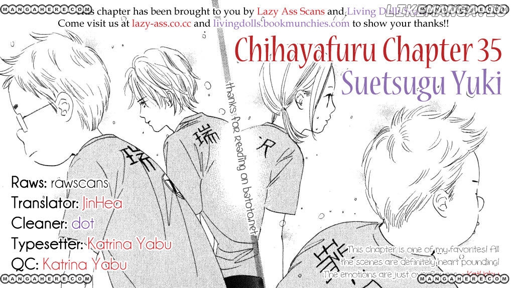 Chihayafuru - Manga chapter 35 - page 1