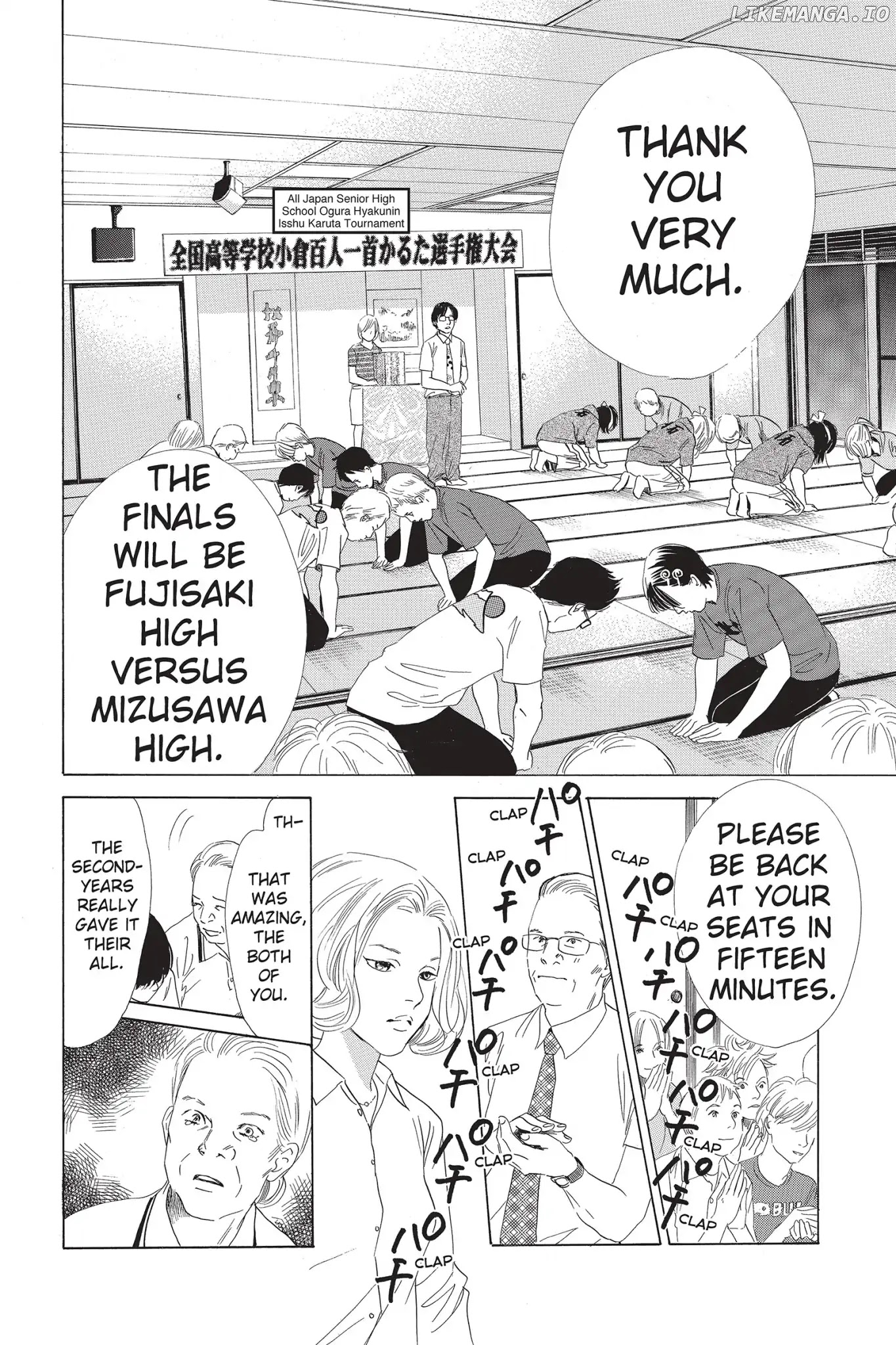 Chihayafuru - Manga chapter 75 - page 14