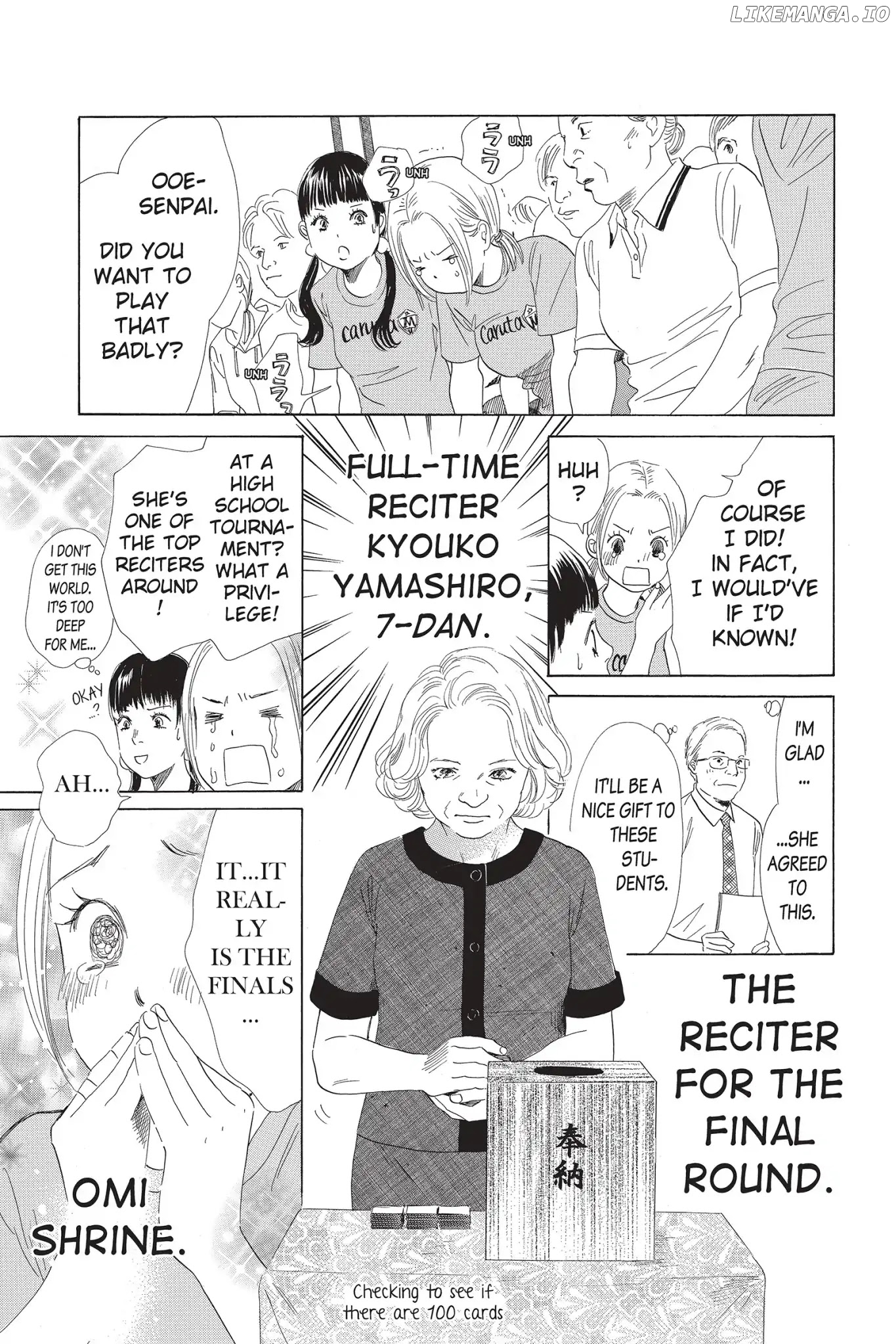 Chihayafuru - Manga chapter 76 - page 23