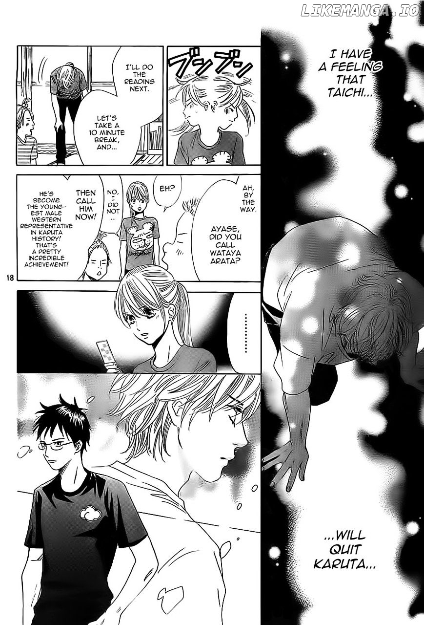 Chihayafuru - Manga chapter 112 - page 18