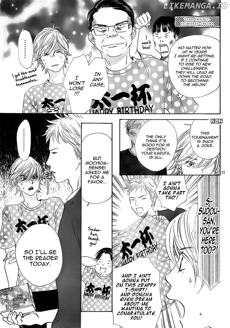 Chihayafuru - Manga chapter 137 - page 11