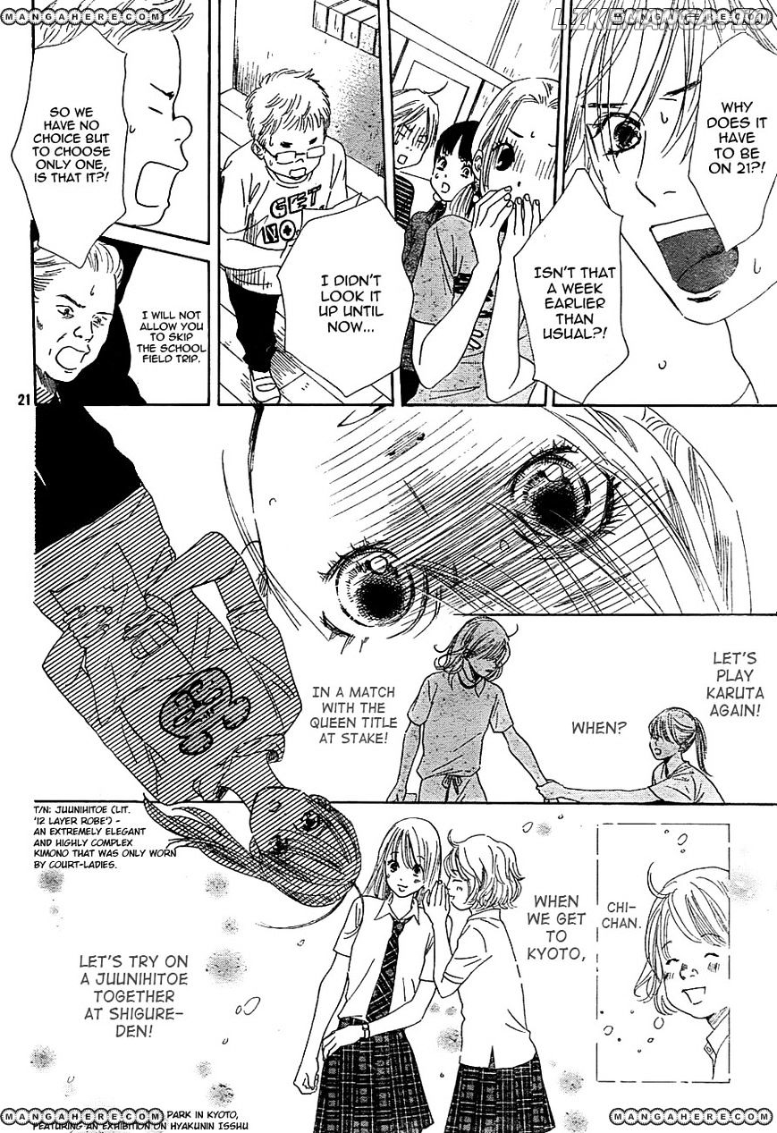 Chihayafuru - Manga chapter 95 - page 22