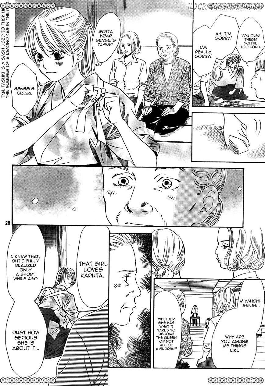 Chihayafuru - Manga chapter 97 - page 28