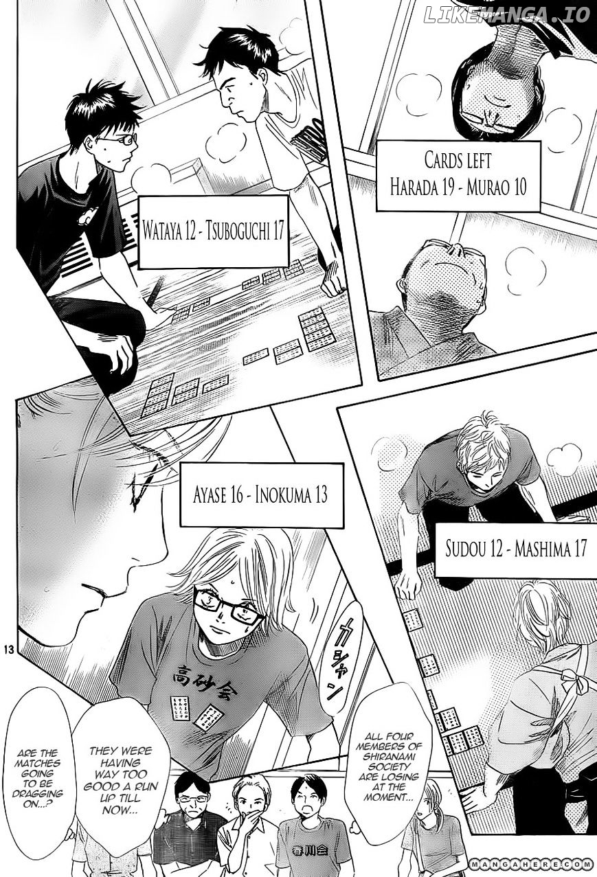Chihayafuru - Manga chapter 100 - page 14