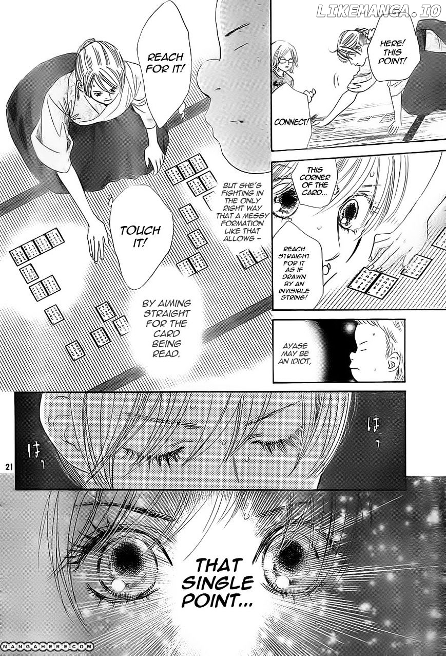 Chihayafuru - Manga chapter 100 - page 22