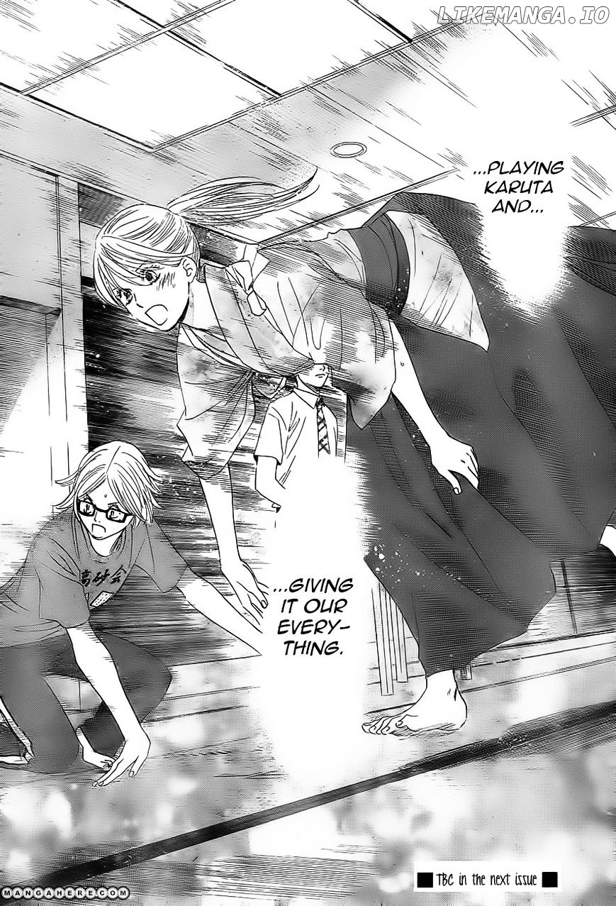 Chihayafuru - Manga chapter 100 - page 36