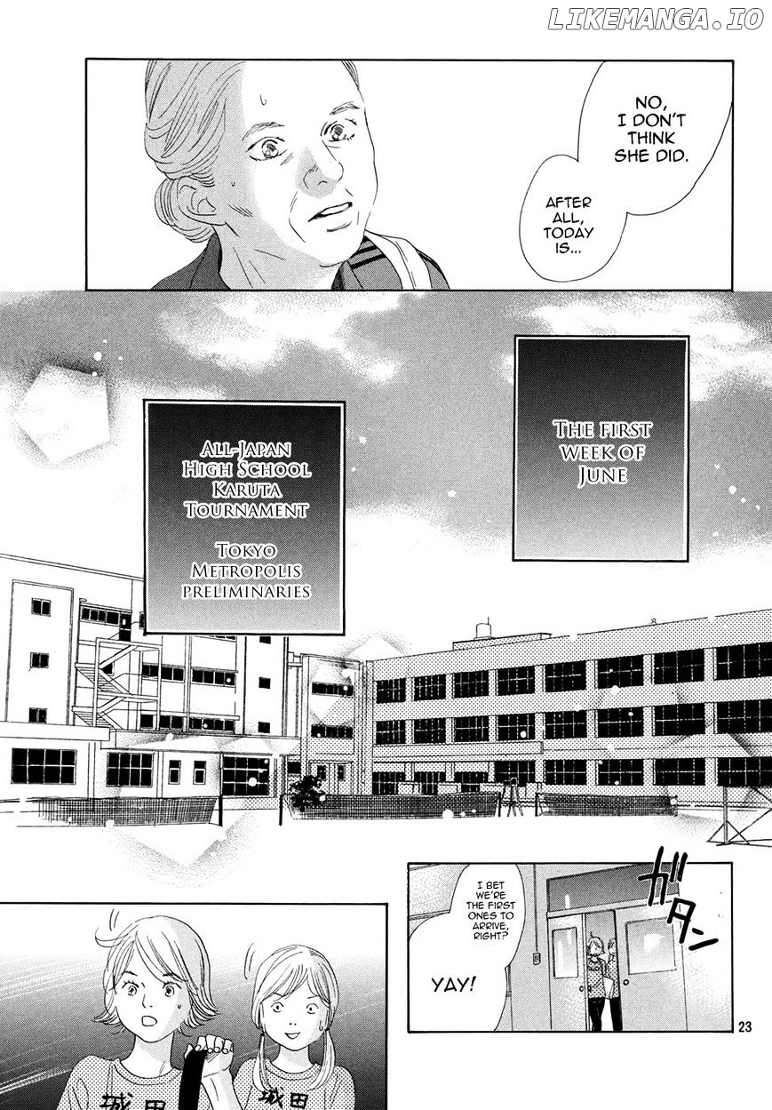 Chihayafuru - Manga chapter 144 - page 24