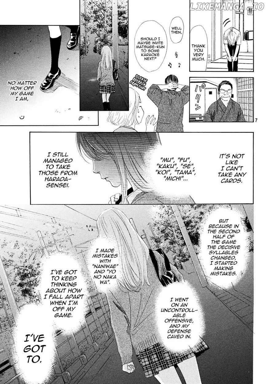 Chihayafuru - Manga chapter 144 - page 8