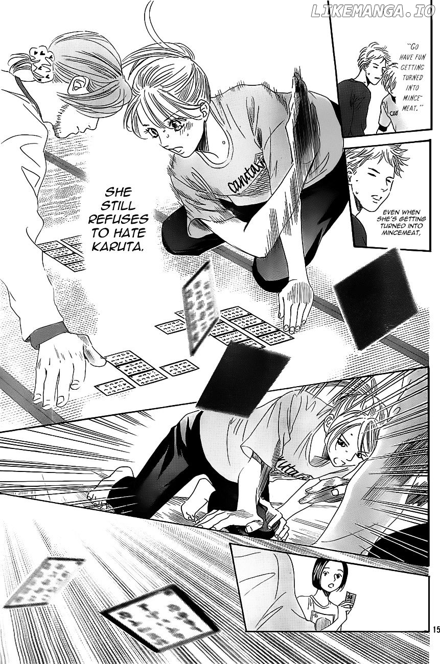 Chihayafuru - Manga chapter 122 - page 15