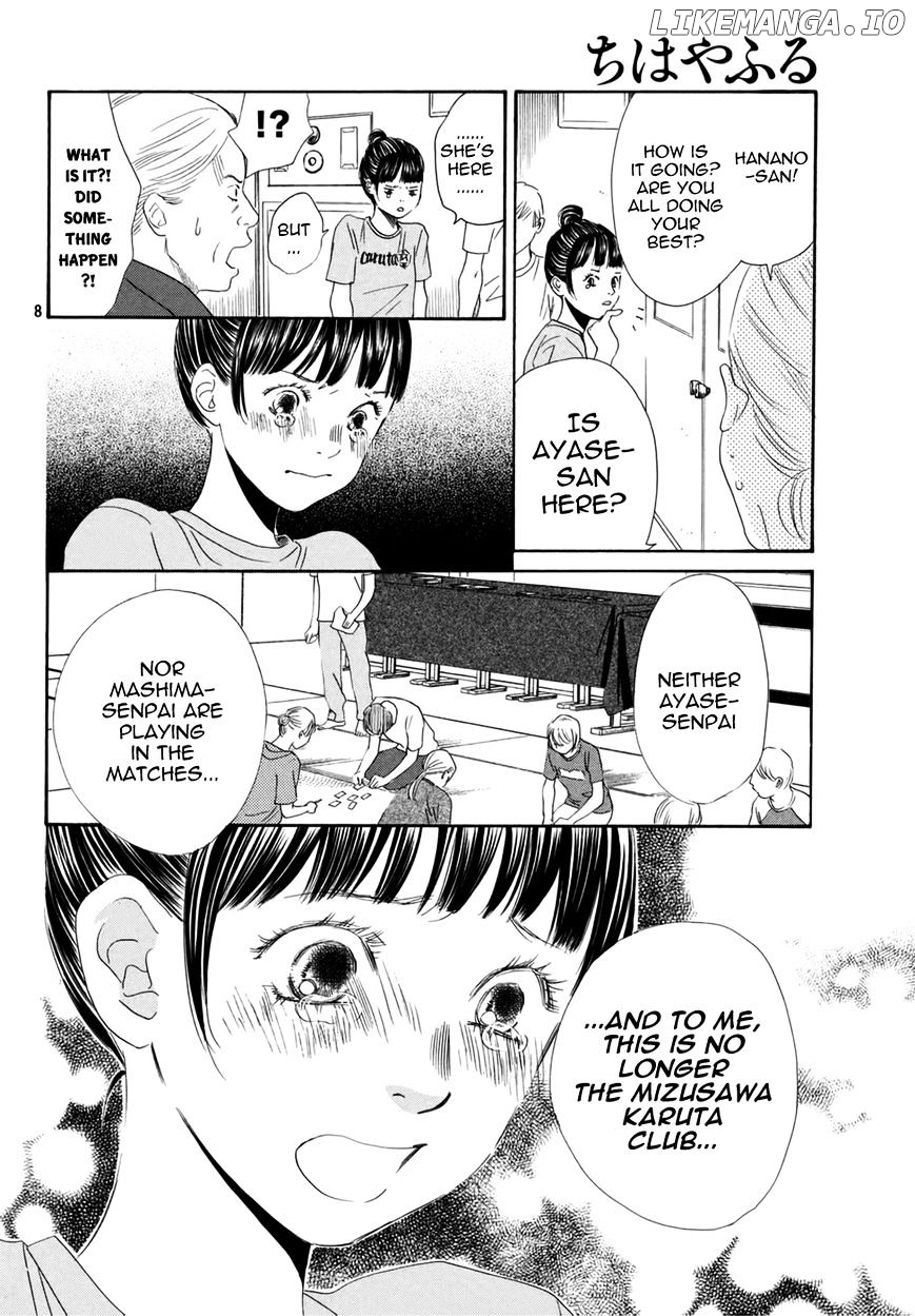Chihayafuru - Manga chapter 146 - page 10