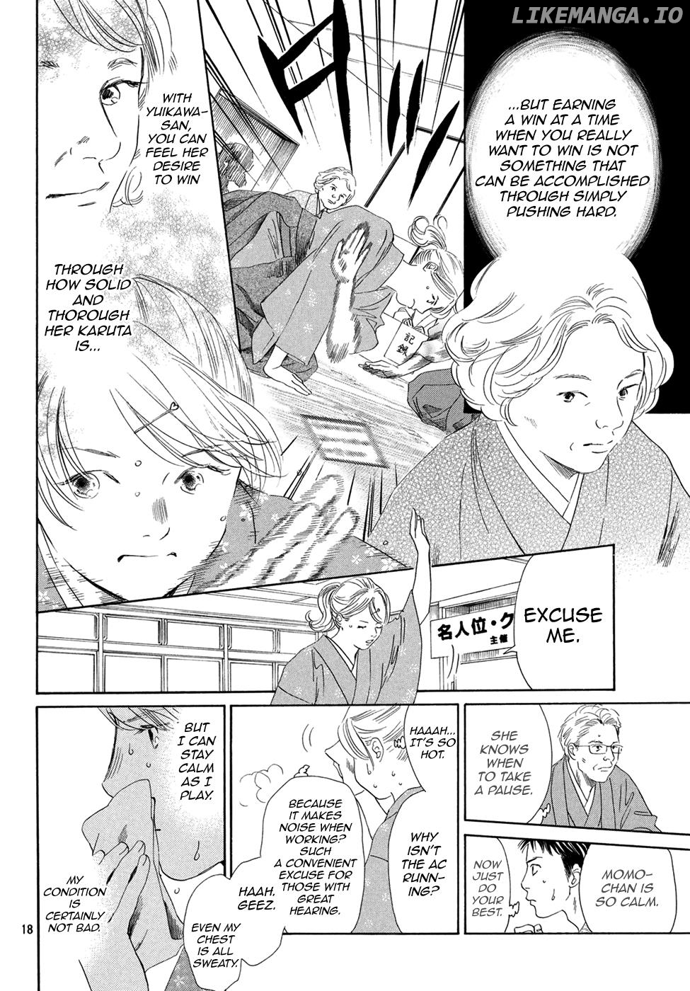 Chihayafuru - Manga chapter 196 - page 18