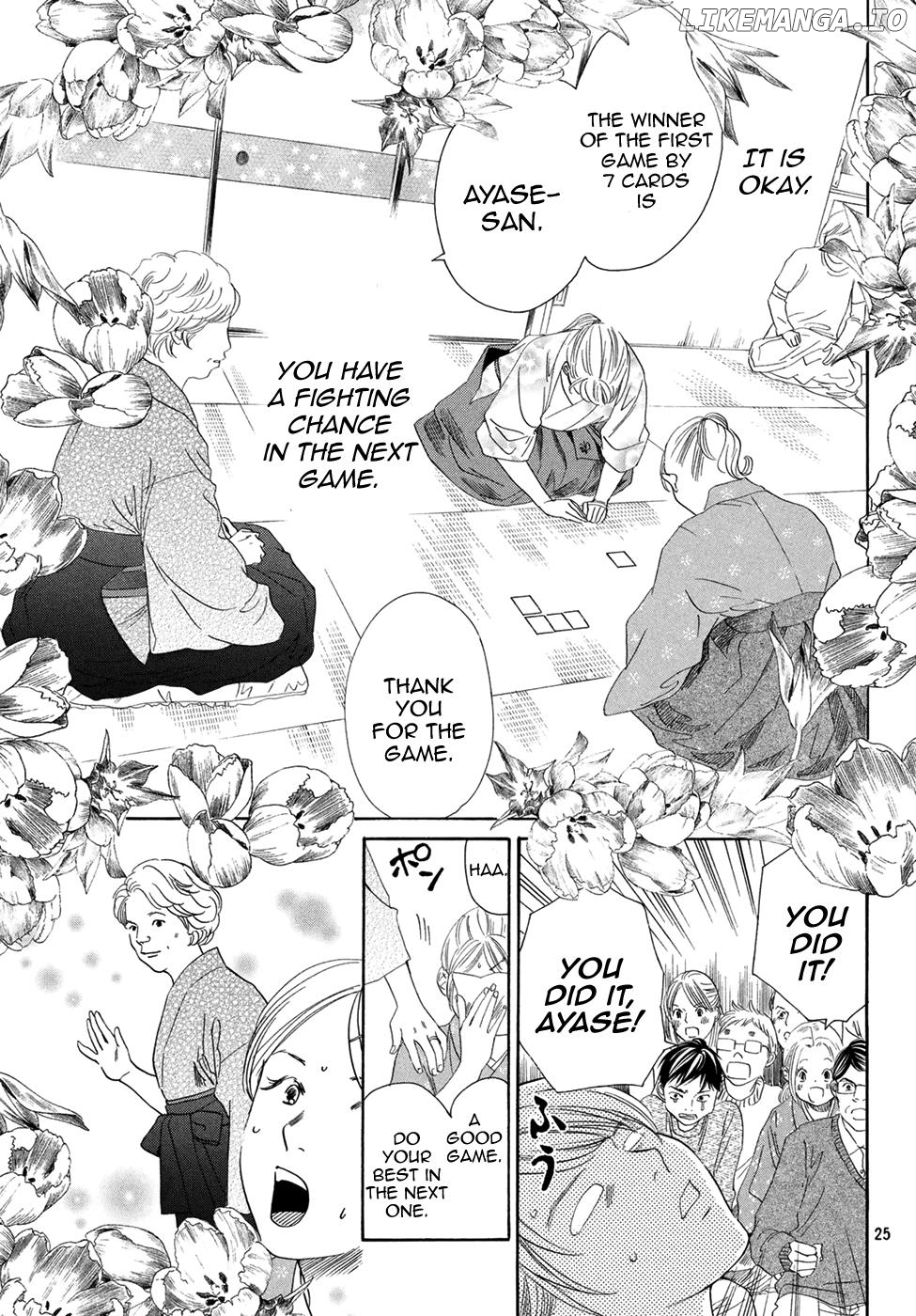 Chihayafuru - Manga chapter 196 - page 25