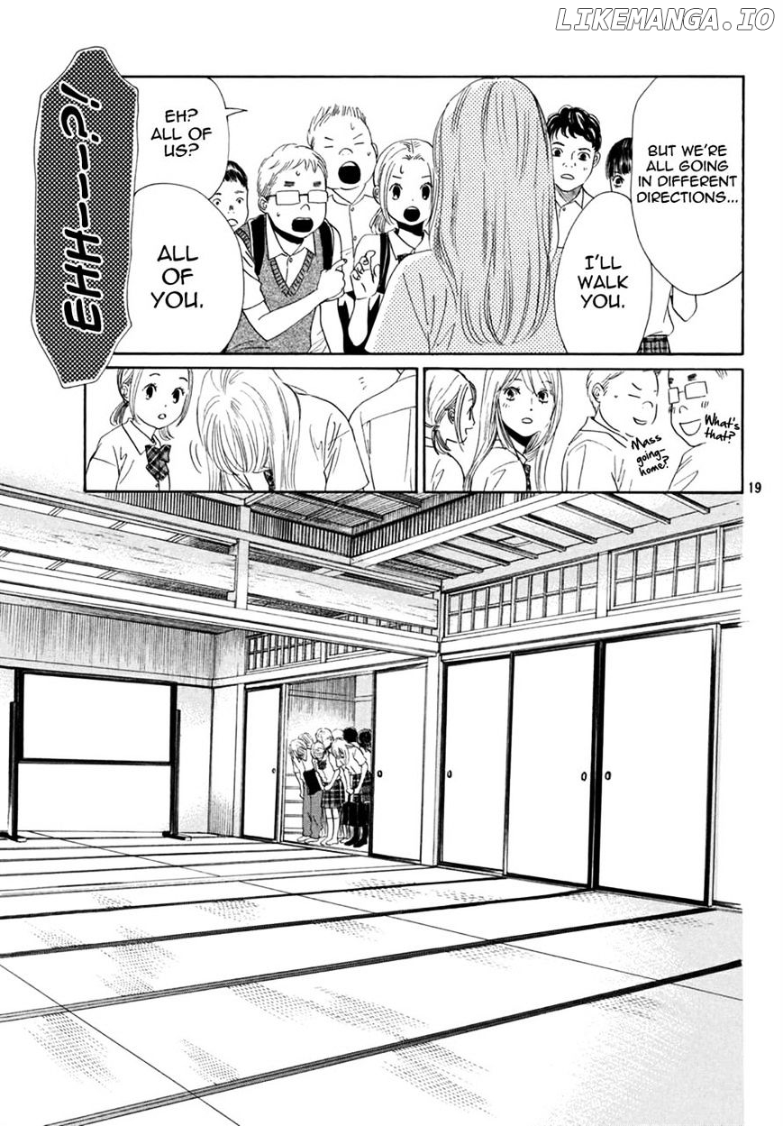 Chihayafuru - Manga chapter 153 - page 19