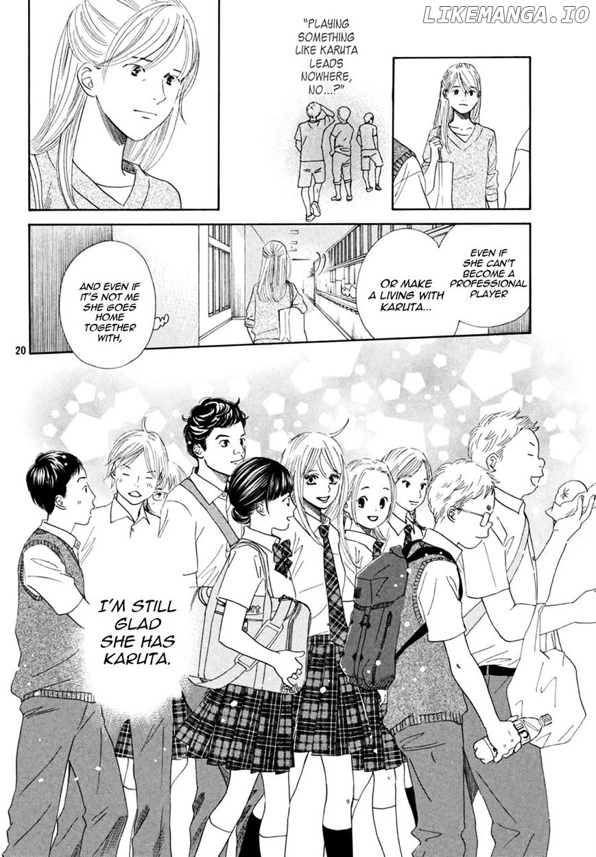 Chihayafuru - Manga chapter 153 - page 20