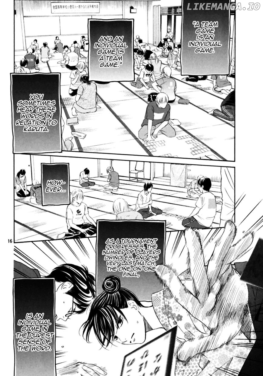 Chihayafuru - Manga chapter 171 - page 16