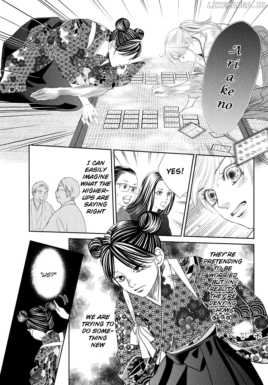 Chihayafuru - Manga chapter 240 - page 12