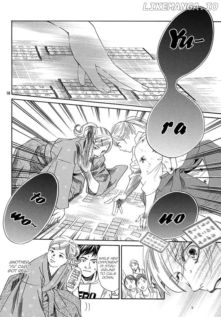 Chihayafuru - Manga chapter 198 - page 16