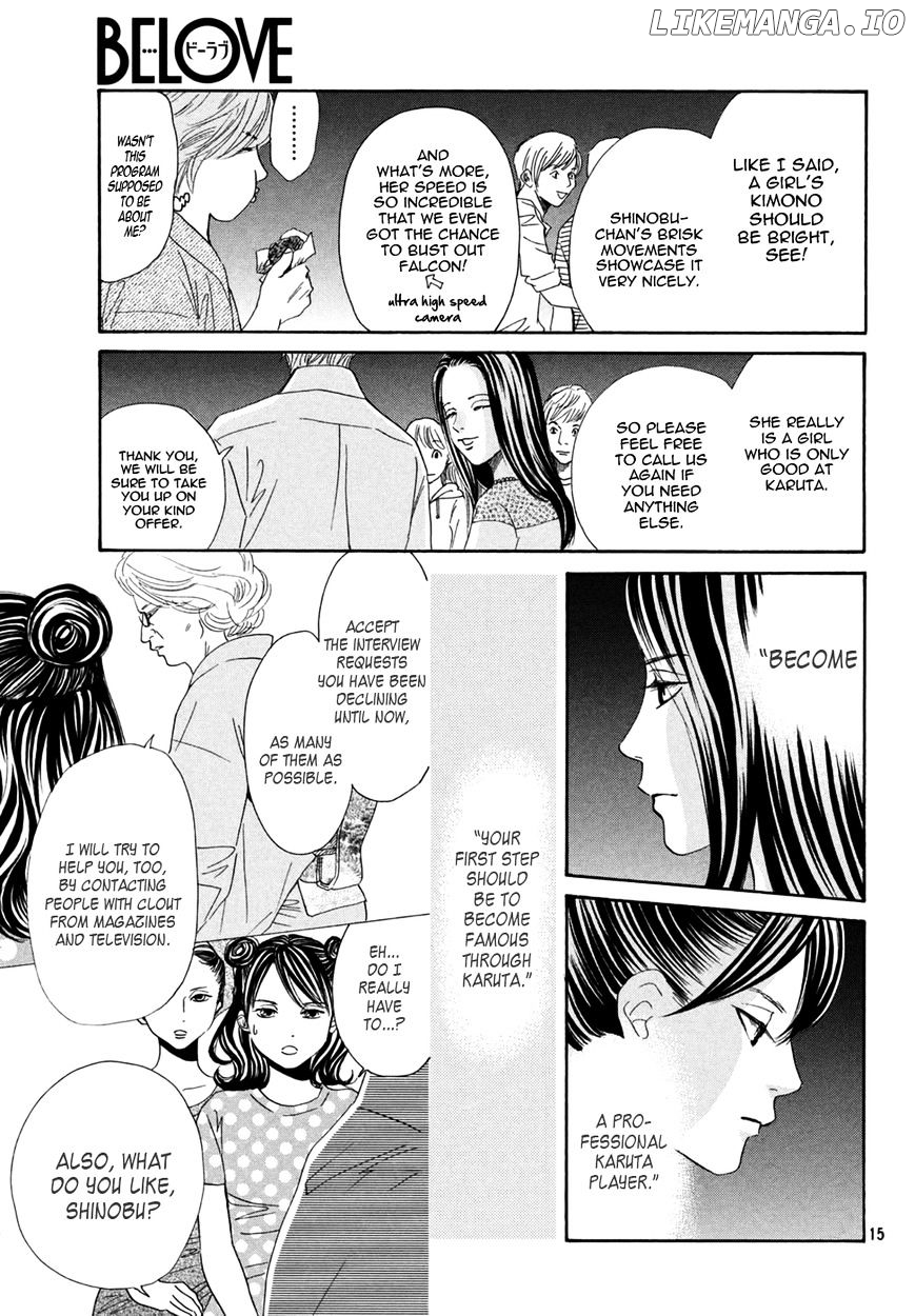 Chihayafuru - Manga chapter 155 - page 15
