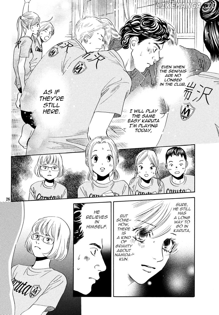 Chihayafuru - Manga chapter 155 - page 26