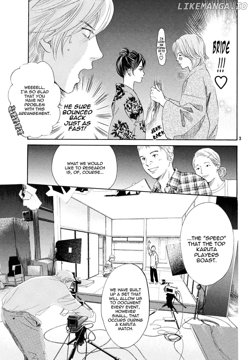Chihayafuru - Manga chapter 155 - page 3