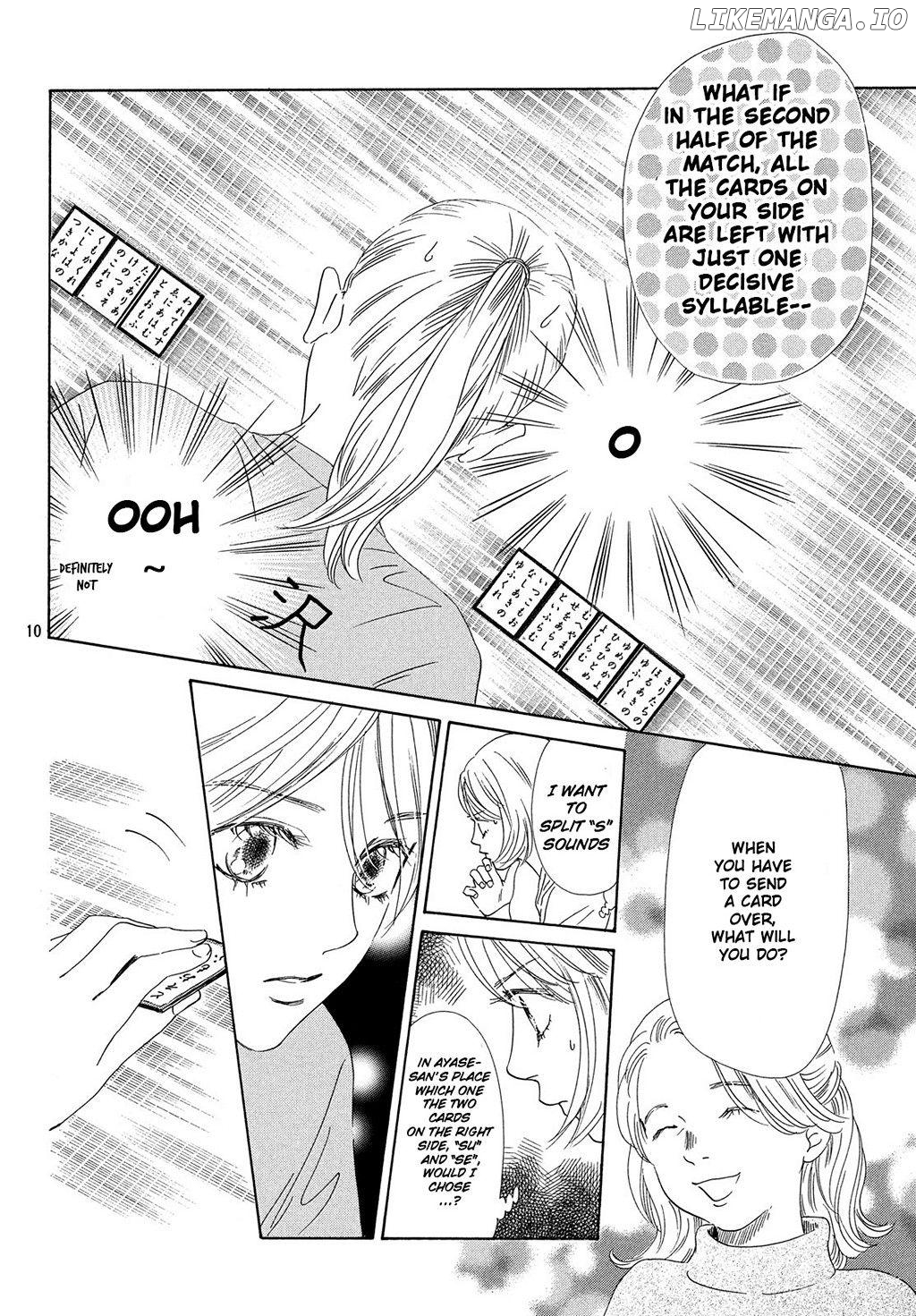 Chihayafuru - Manga chapter 212 - page 10