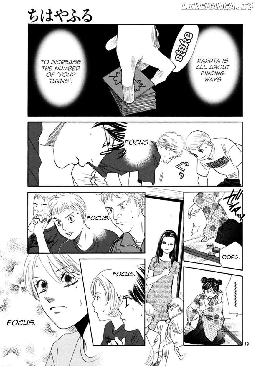 Chihayafuru - Manga chapter 172 - page 19