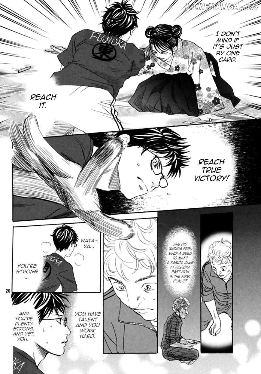 Chihayafuru - Manga chapter 172 - page 20