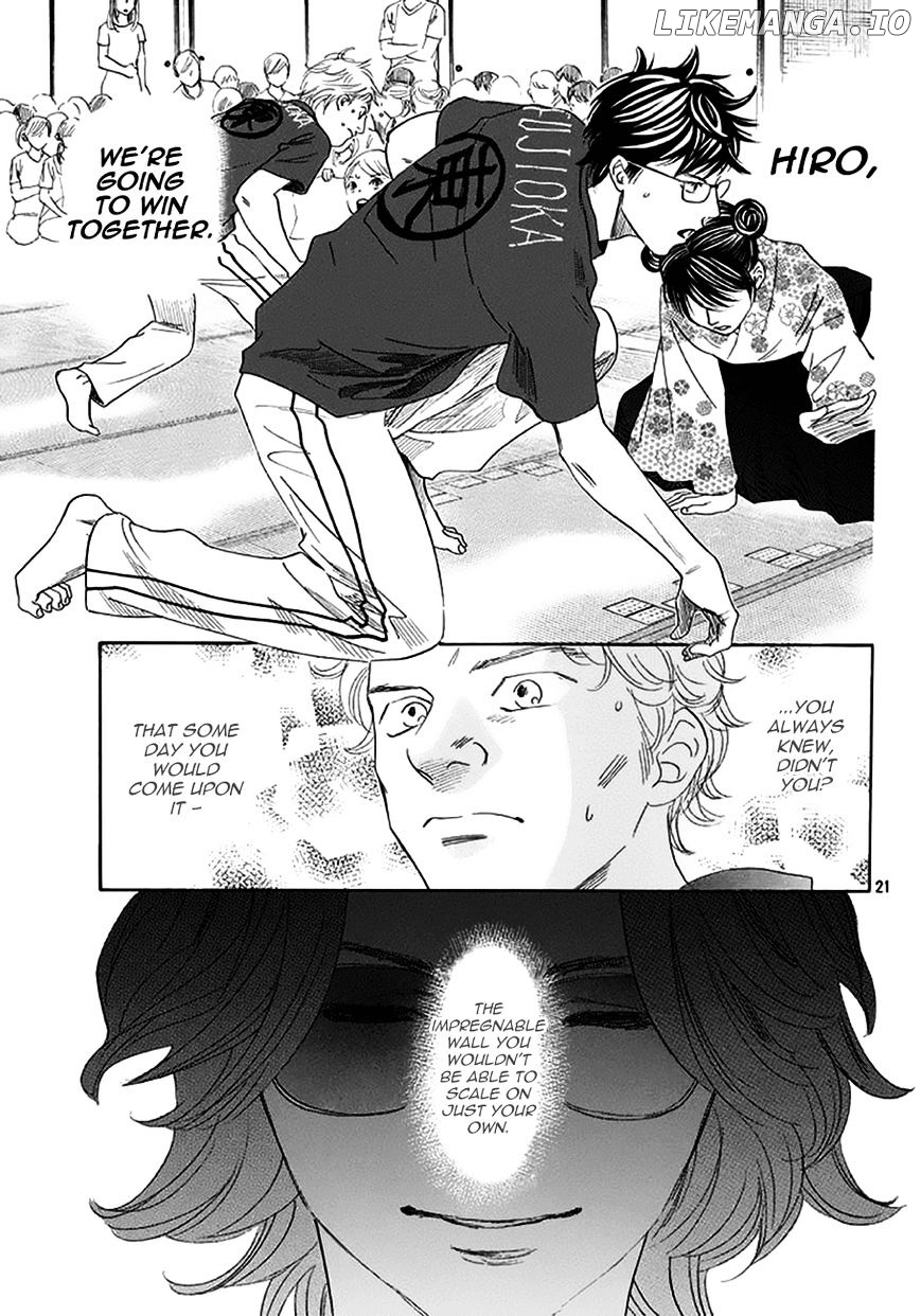 Chihayafuru - Manga chapter 172 - page 21