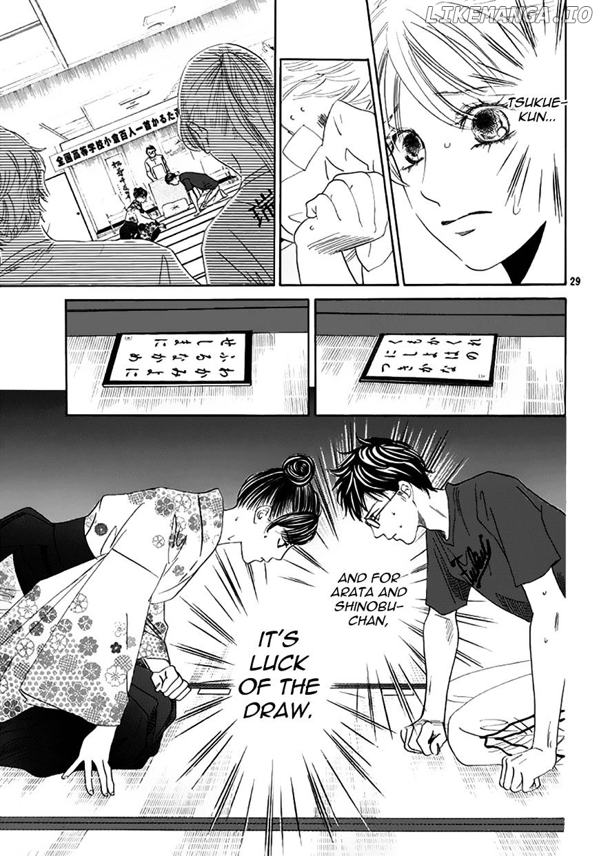 Chihayafuru - Manga chapter 172 - page 29