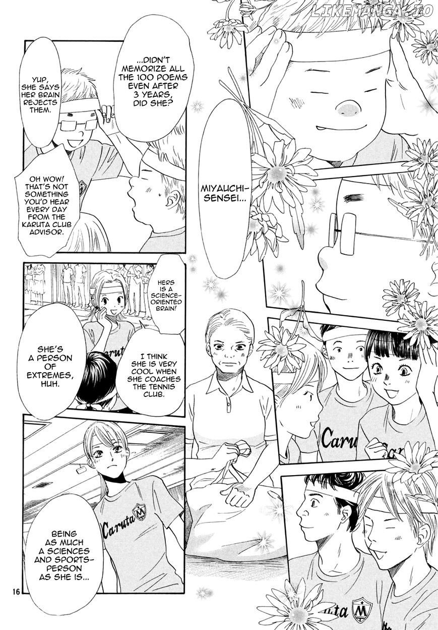 Chihayafuru - Manga chapter 157 - page 16