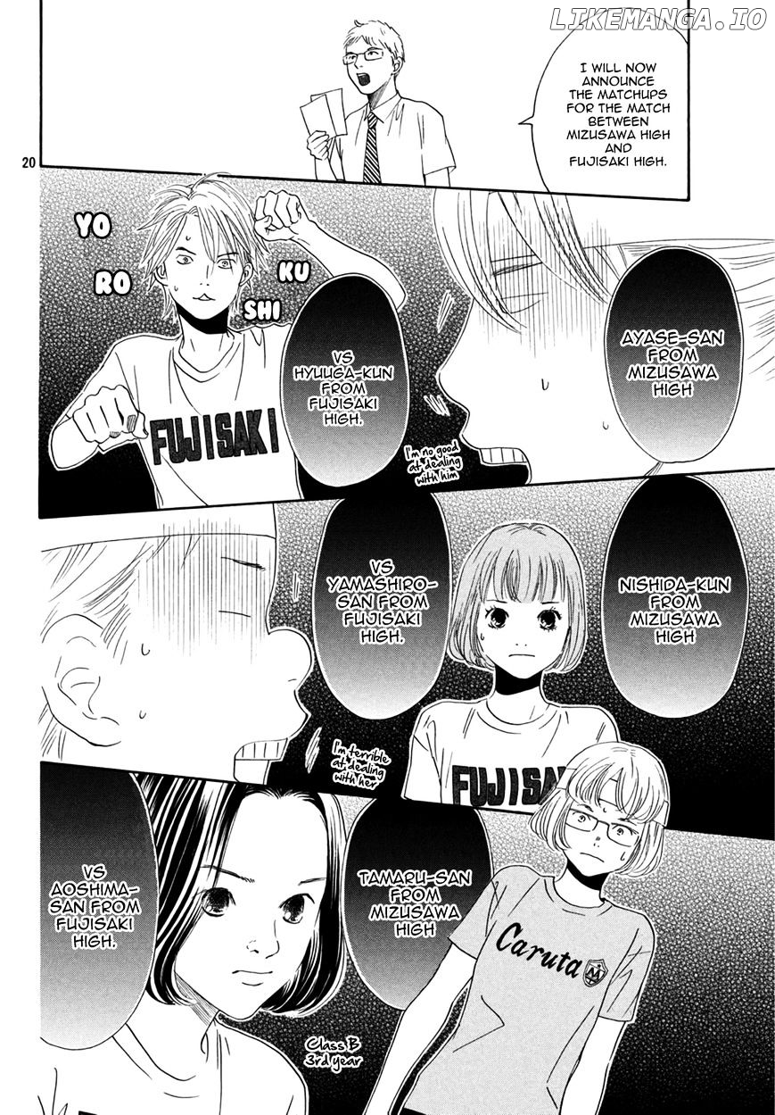 Chihayafuru - Manga chapter 157 - page 19