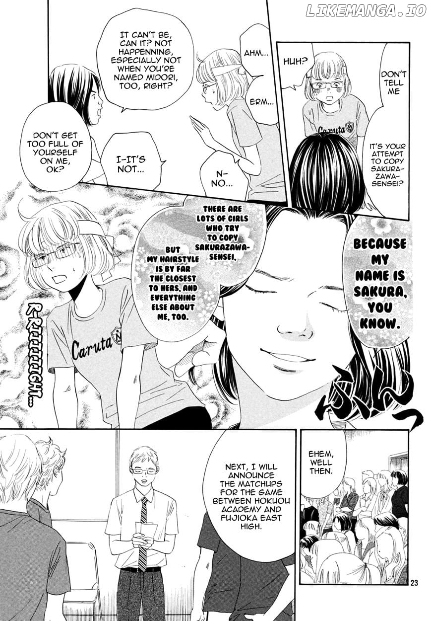 Chihayafuru - Manga chapter 157 - page 22