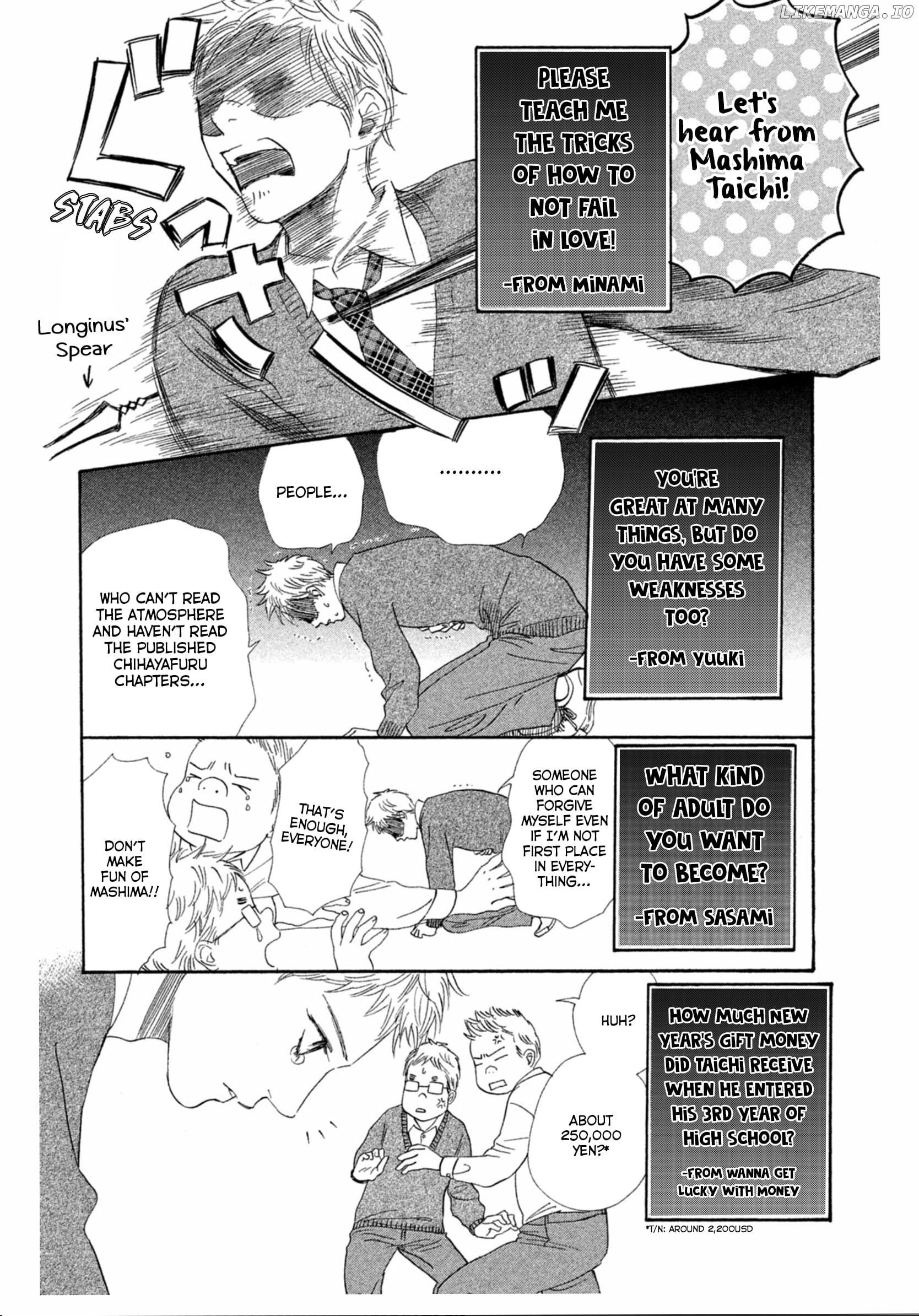Chihayafuru - Manga chapter 213.1 - page 5
