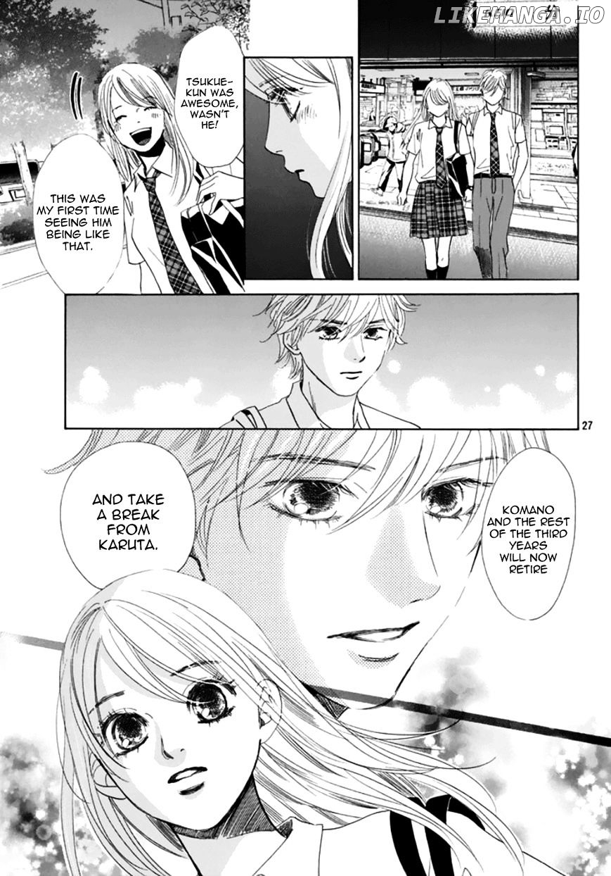Chihayafuru - Manga chapter 174 - page 28