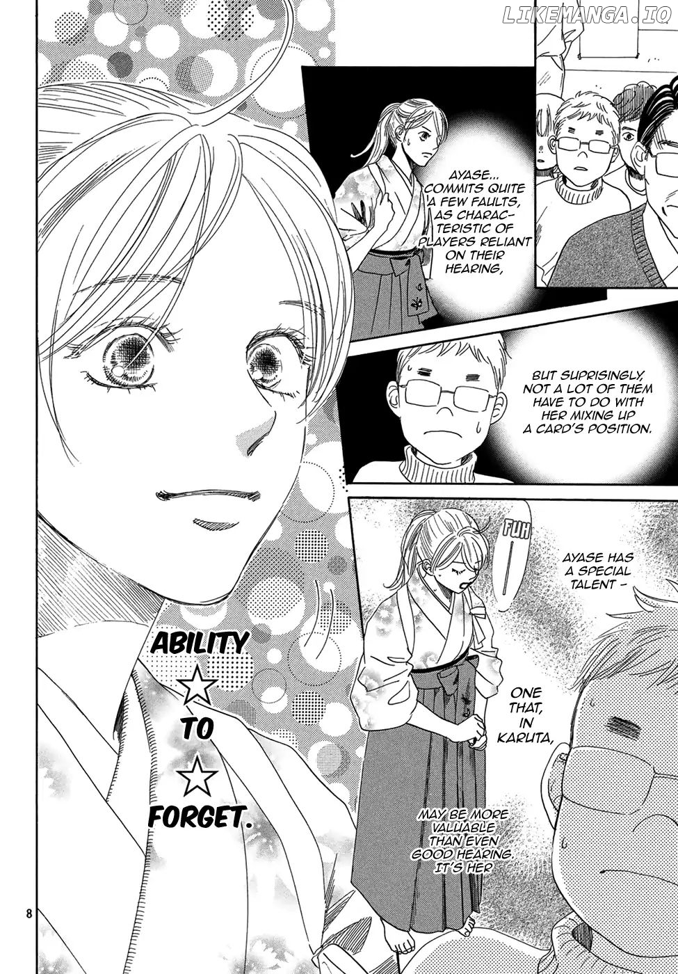 Chihayafuru - Manga chapter 201 - page 8
