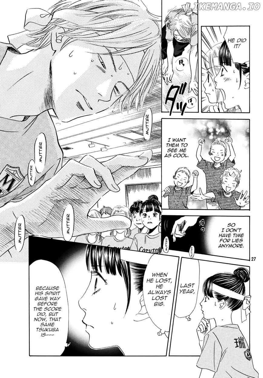 Chihayafuru - Manga chapter 158 - page 27