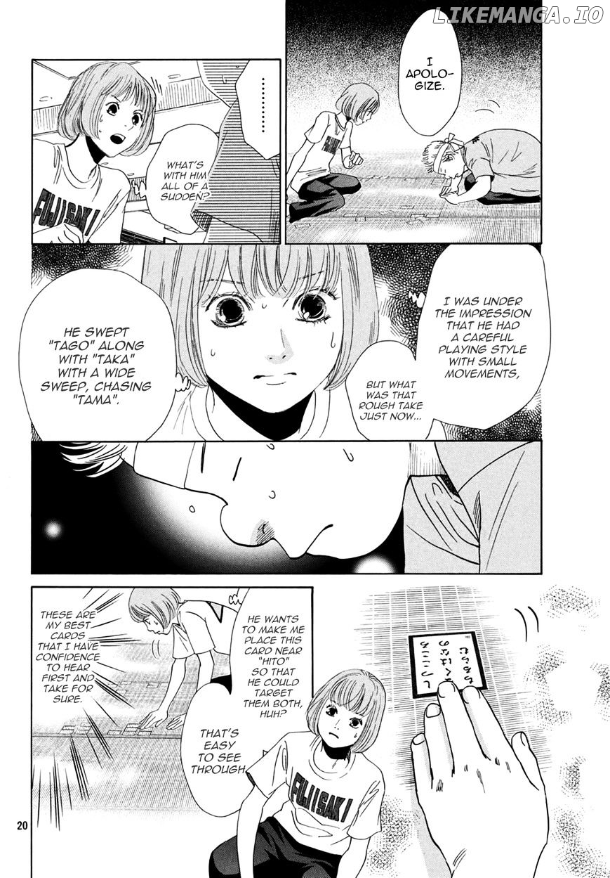 Chihayafuru - Manga chapter 159 - page 21