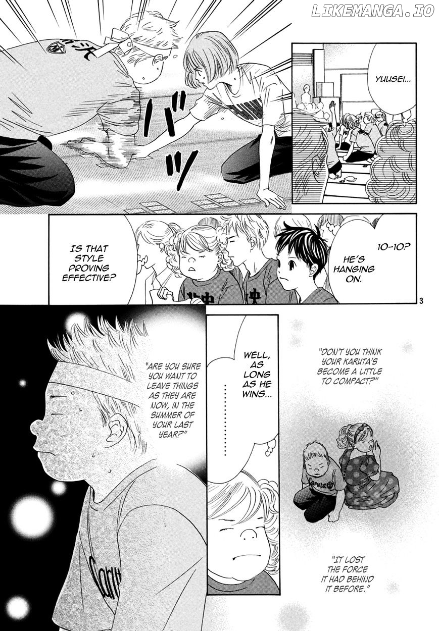 Chihayafuru - Manga chapter 159 - page 4