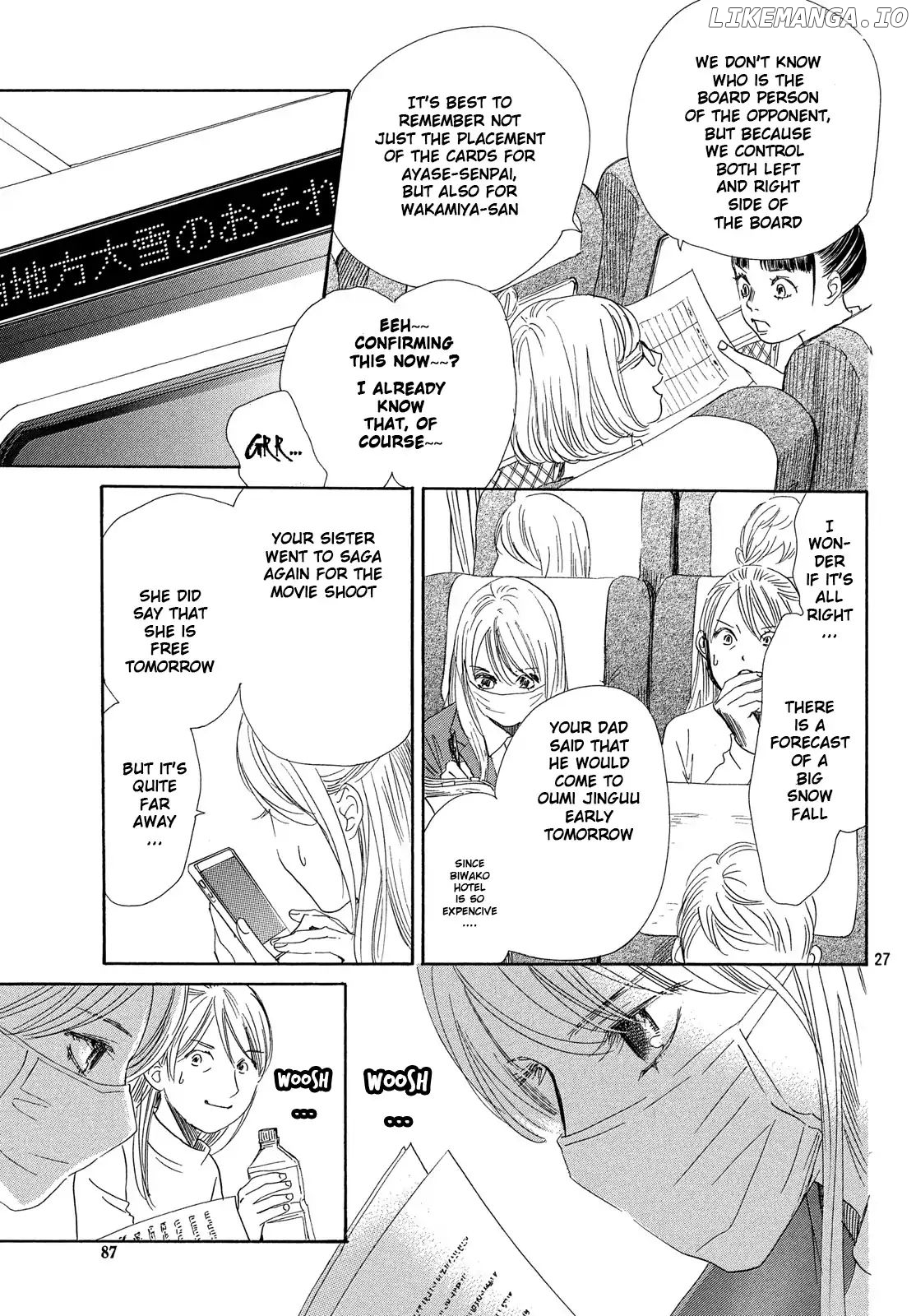 Chihayafuru - Manga chapter 214 - page 28