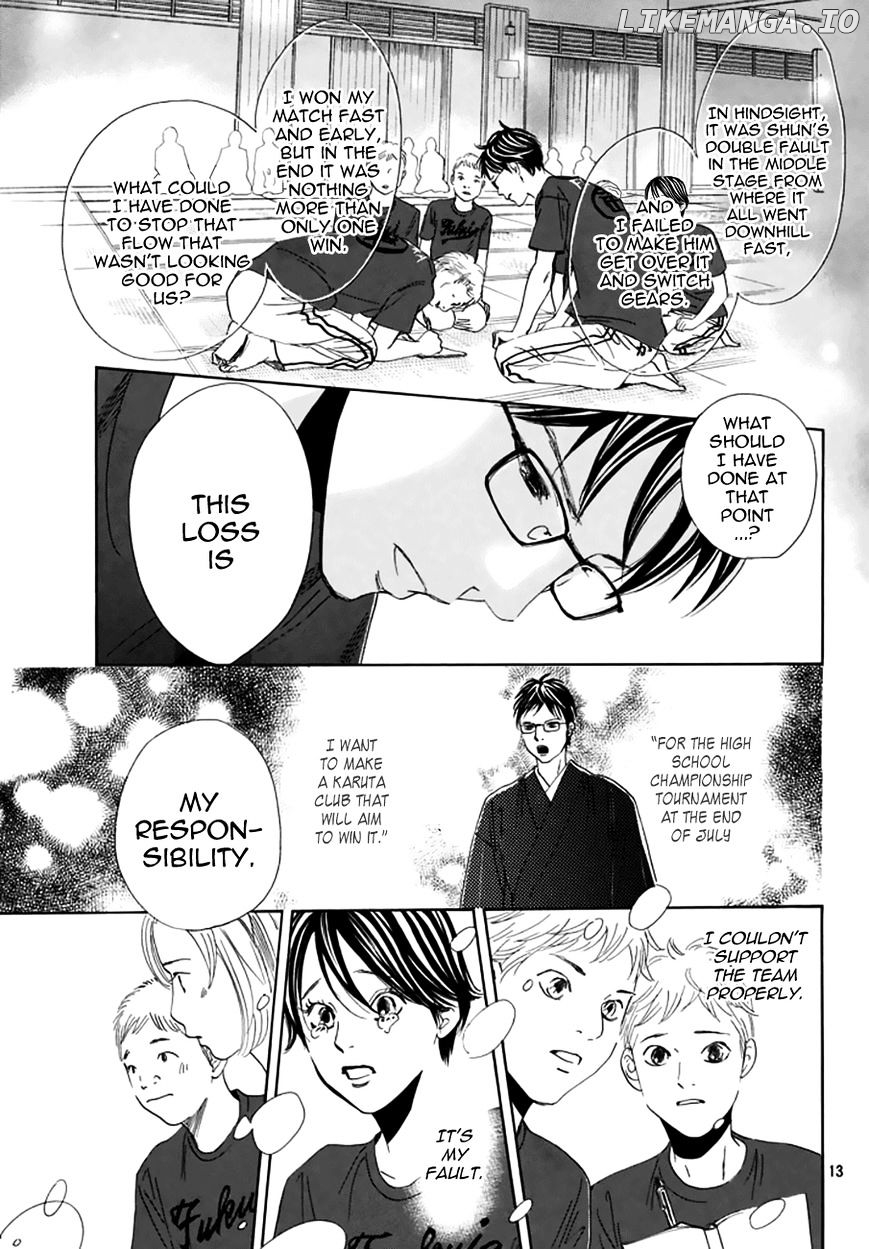 Chihayafuru - Manga chapter 160 - page 11