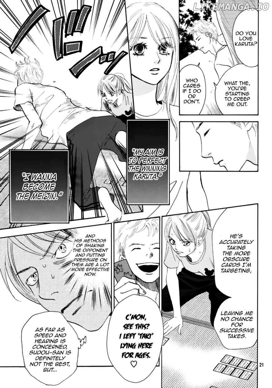 Chihayafuru - Manga chapter 177 - page 21