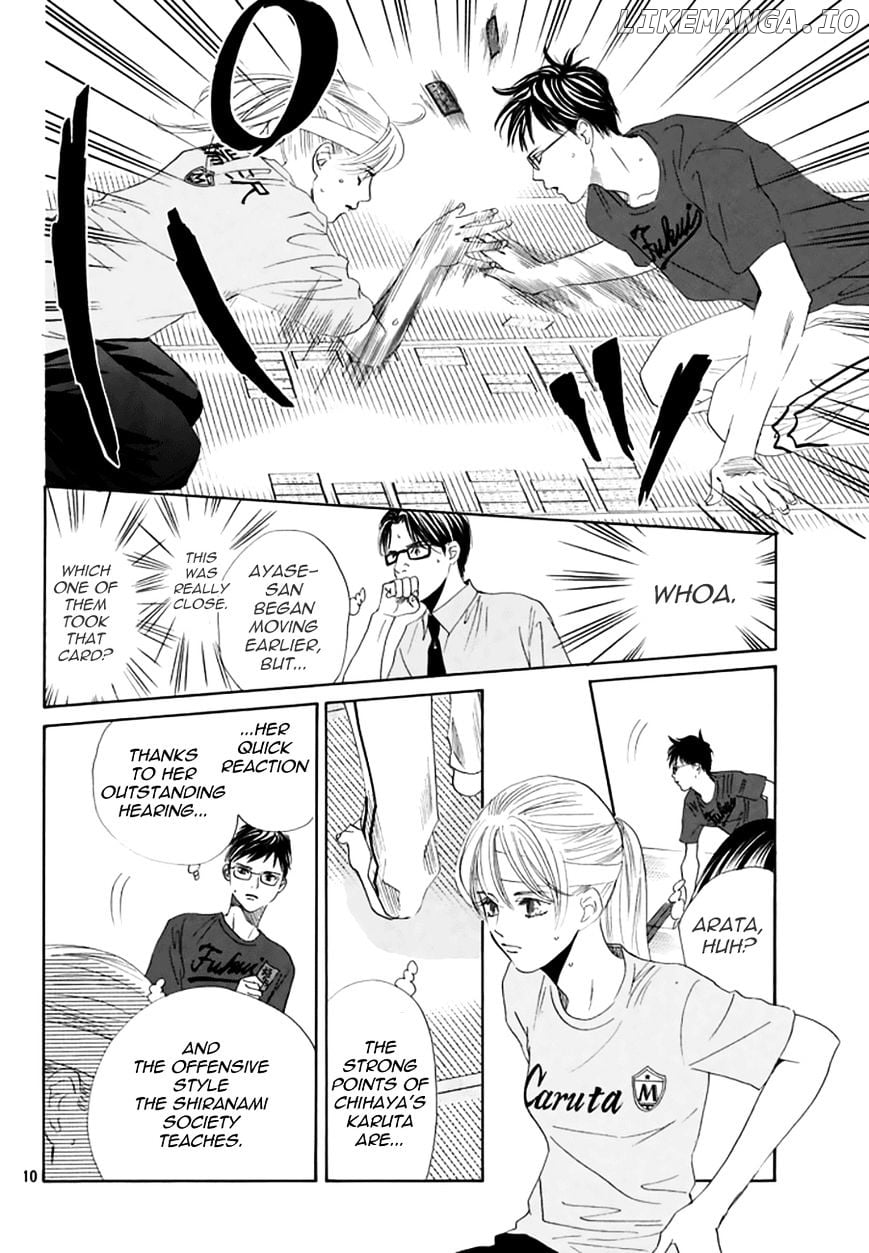 Chihayafuru - Manga chapter 162 - page 10
