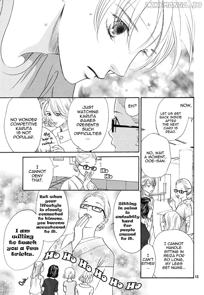 Chihayafuru - Manga chapter 162 - page 13