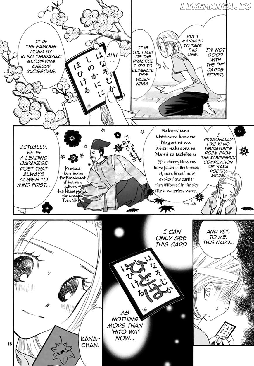 Chihayafuru - Manga chapter 162 - page 16