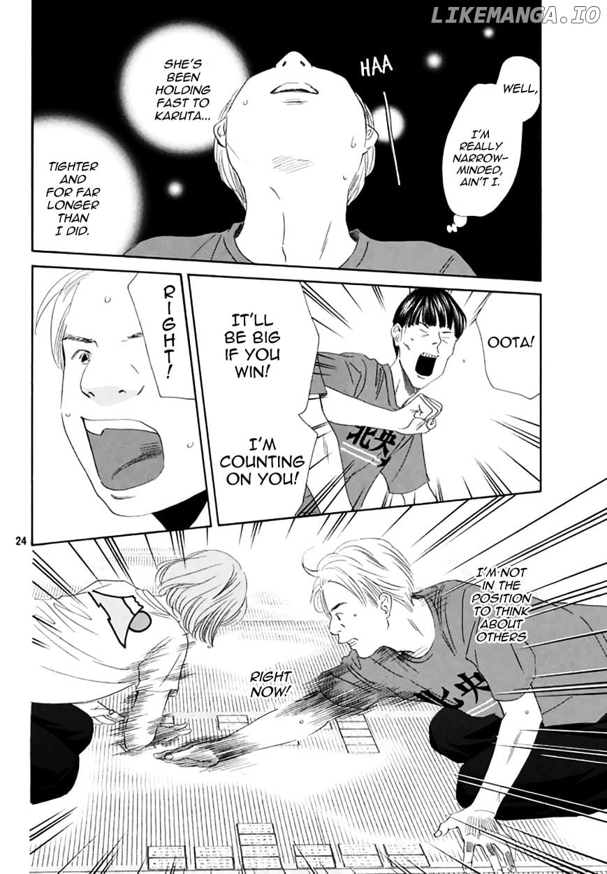Chihayafuru - Manga chapter 162 - page 24