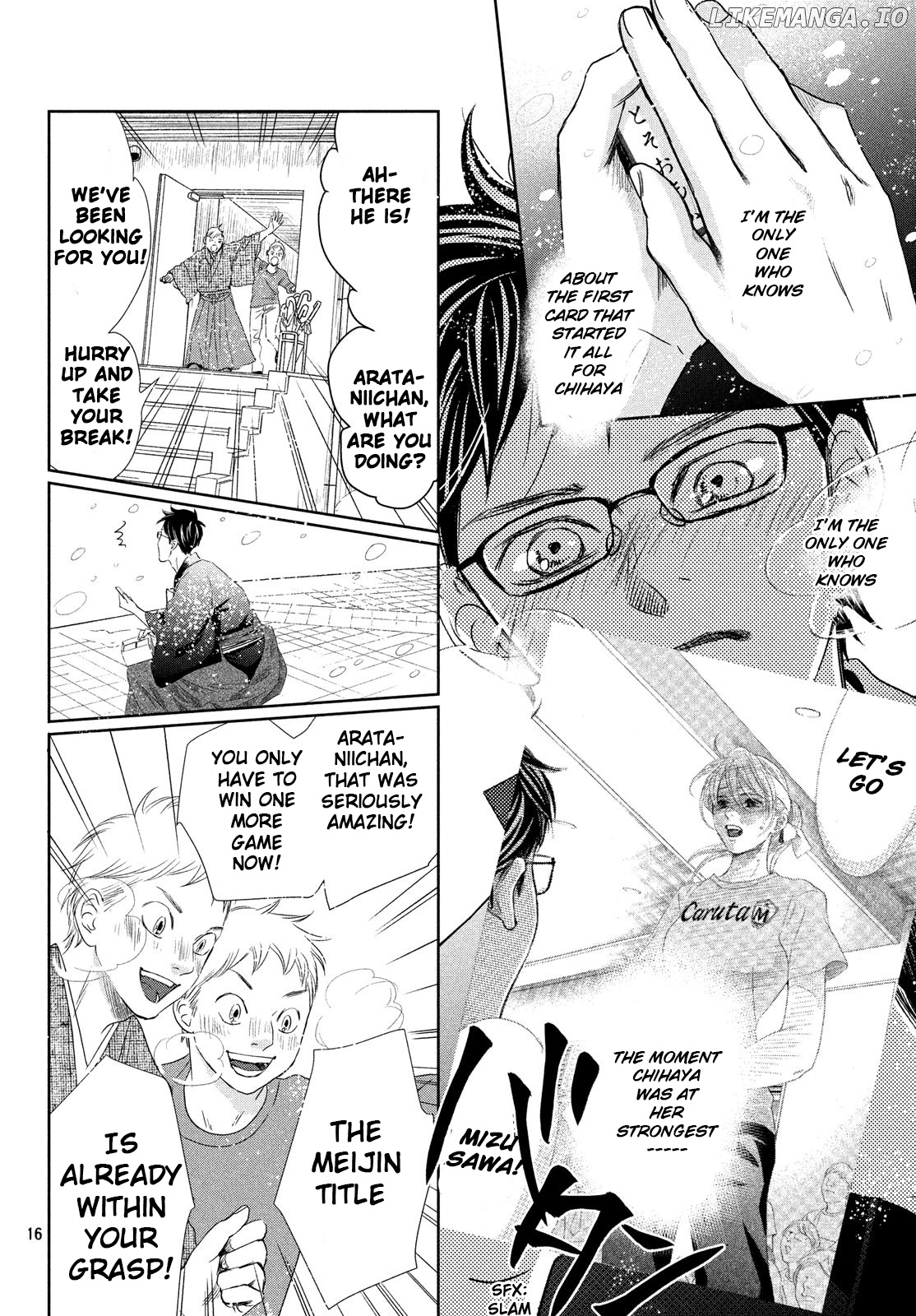 Chihayafuru - Manga chapter 226 - page 16