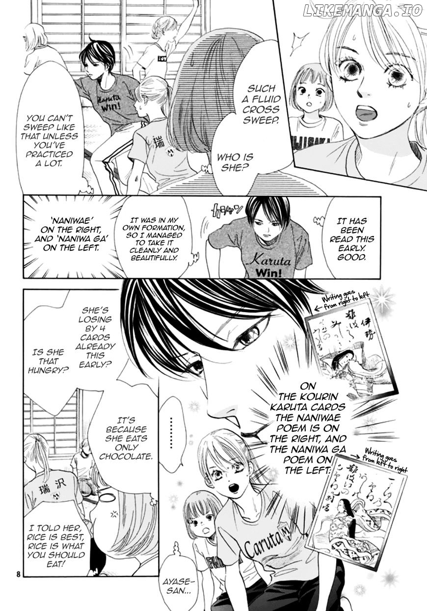 Chihayafuru - Manga chapter 180 - page 8